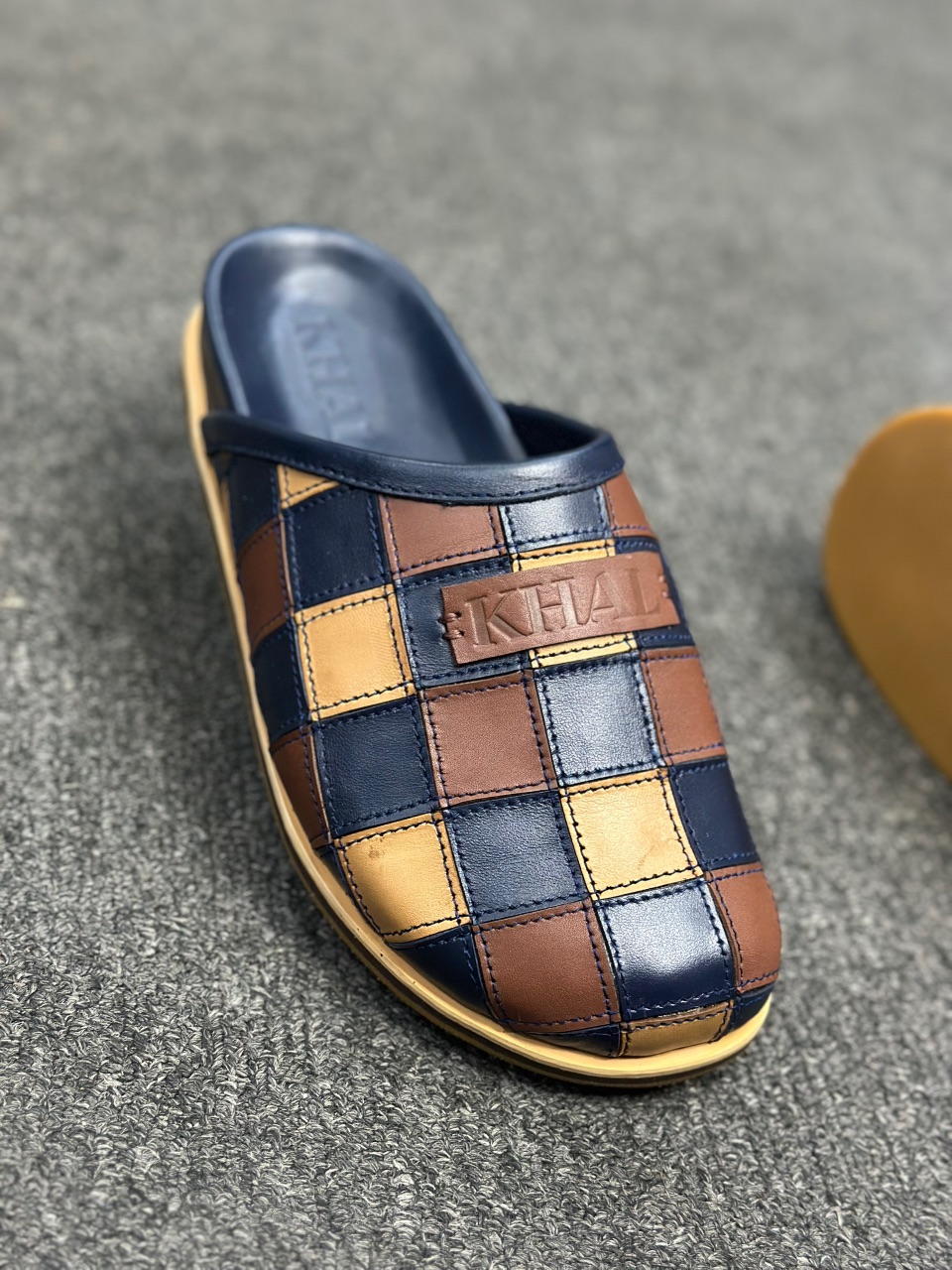 Brown & Blue Box Slides