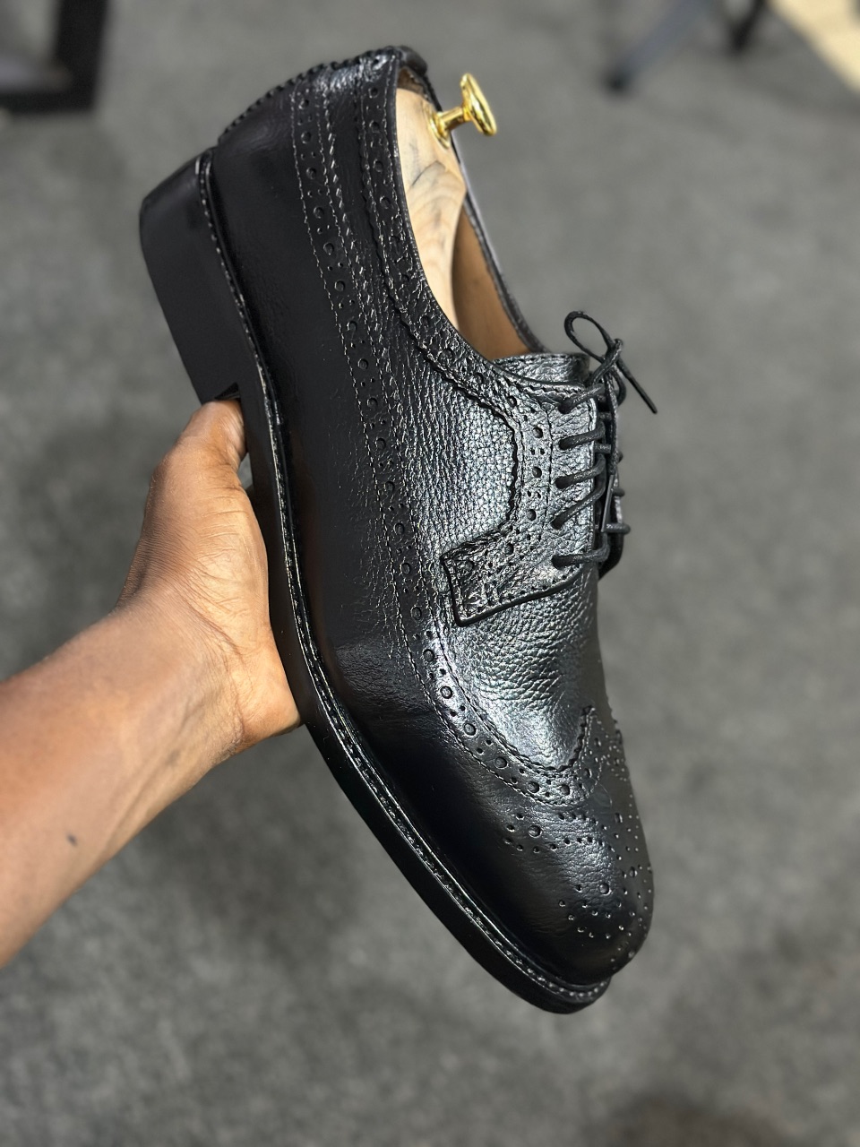 Black Casual Brogues
